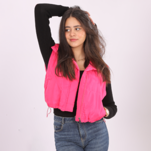 Puffer Vest – Pink