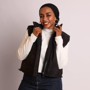 Puffer Vest – Black