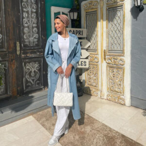 Denim Coat -light blue