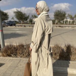 Linen Trench Coat