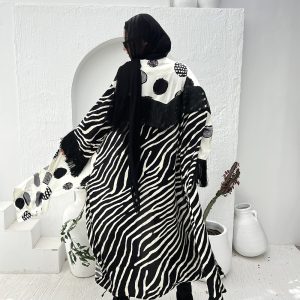 Monochrome Magic Cardigan