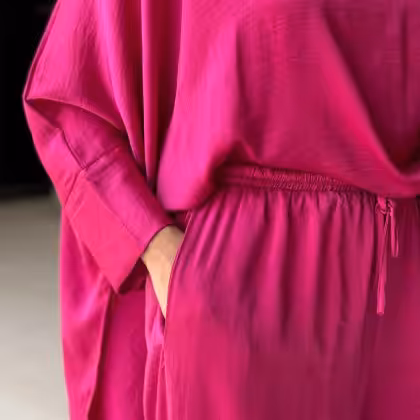 Horeya Satin Set Magenta