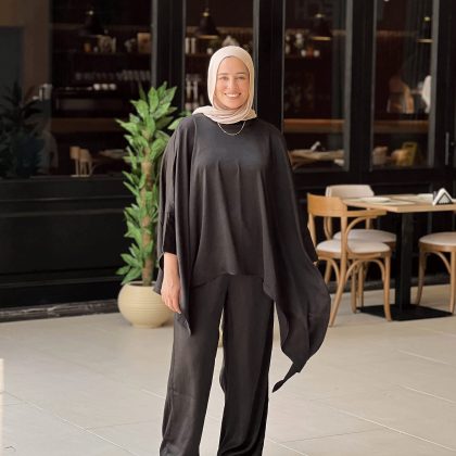 مجموعة حورية - لون أسود