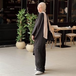 Horeya Satin Set black