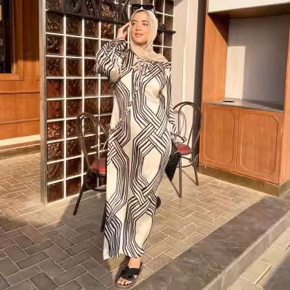 Julia Dress by Estringo Egyptian women's fashion brand elegant style