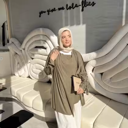 Estringo basic olive cardigan for women Egyptian fashion brand