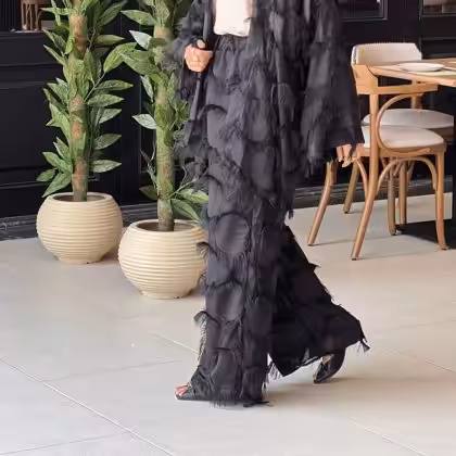 Estringo Samara Chiffon Pants Egyptian Women's Fashion Bottoms Only