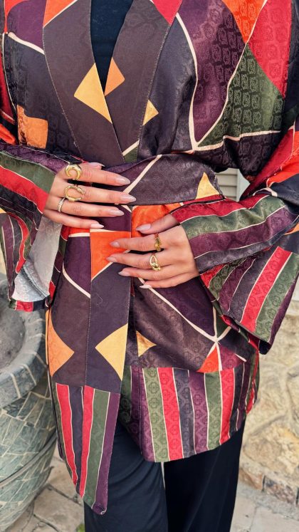Zeina Short Kimono
