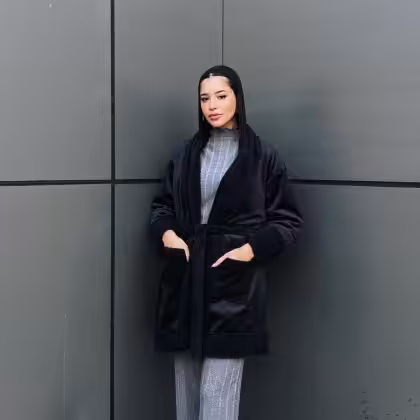 Noir Luxe Velvet Jacket