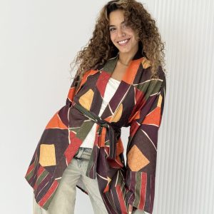 Zeina Short Kimono