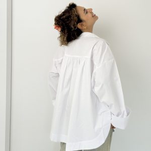White Poplin Shirt