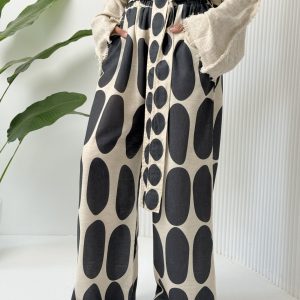 Ovi Linen Pants (Dark Grey)
