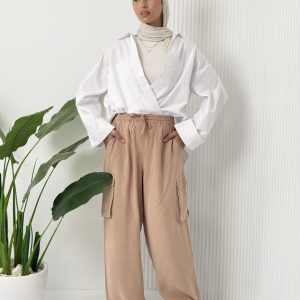 Camel Cargo Pants