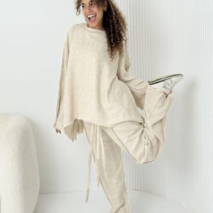 Raneem Linen Beige Set
