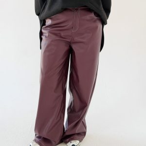Diva Pants – Burgundy