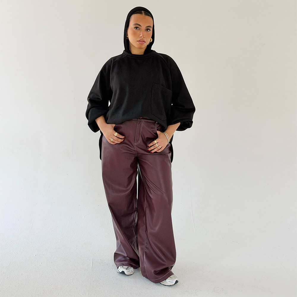 Diva Pants – Burgundy - Image 5