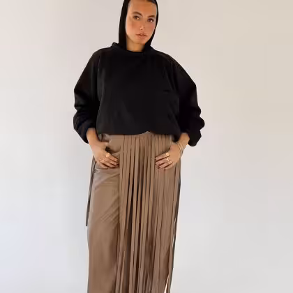 Estringo Diva Pants in Mocha for Egyptian Women's Fashion