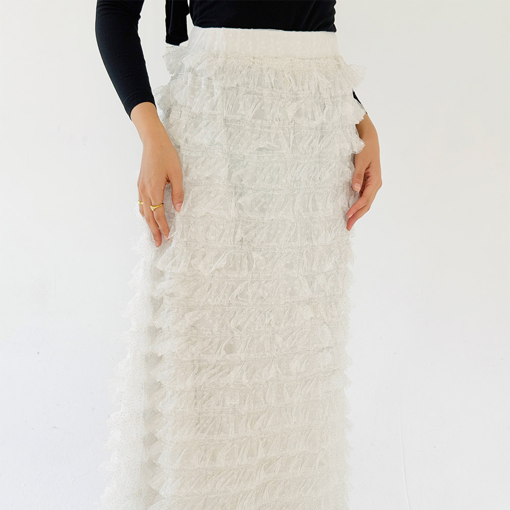 Pearl Skirt - White