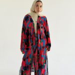 Qamar long Kimono