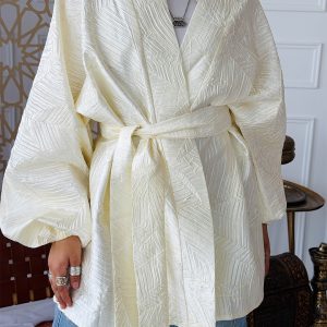 Dhai Kimono Off White