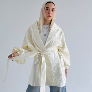 Dhai Kimono Off White