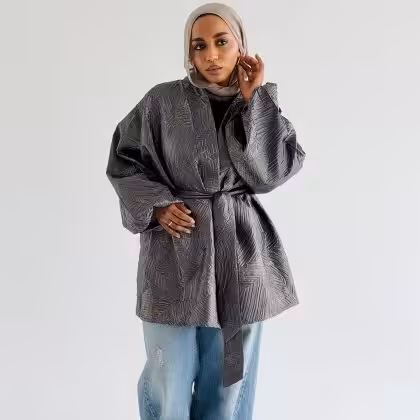 Dhai Kimono (Grey)
