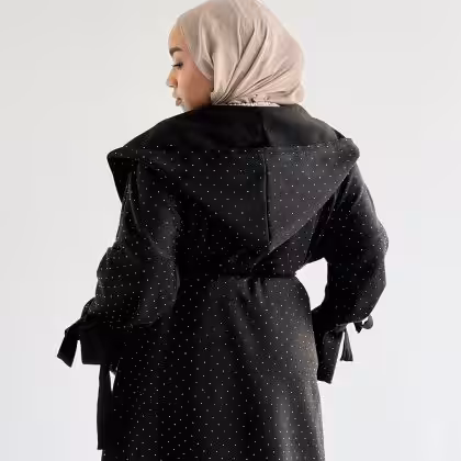 Starlight Cardigan (Studs * Black)
