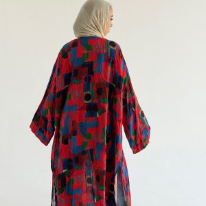 Qamar long Kimono