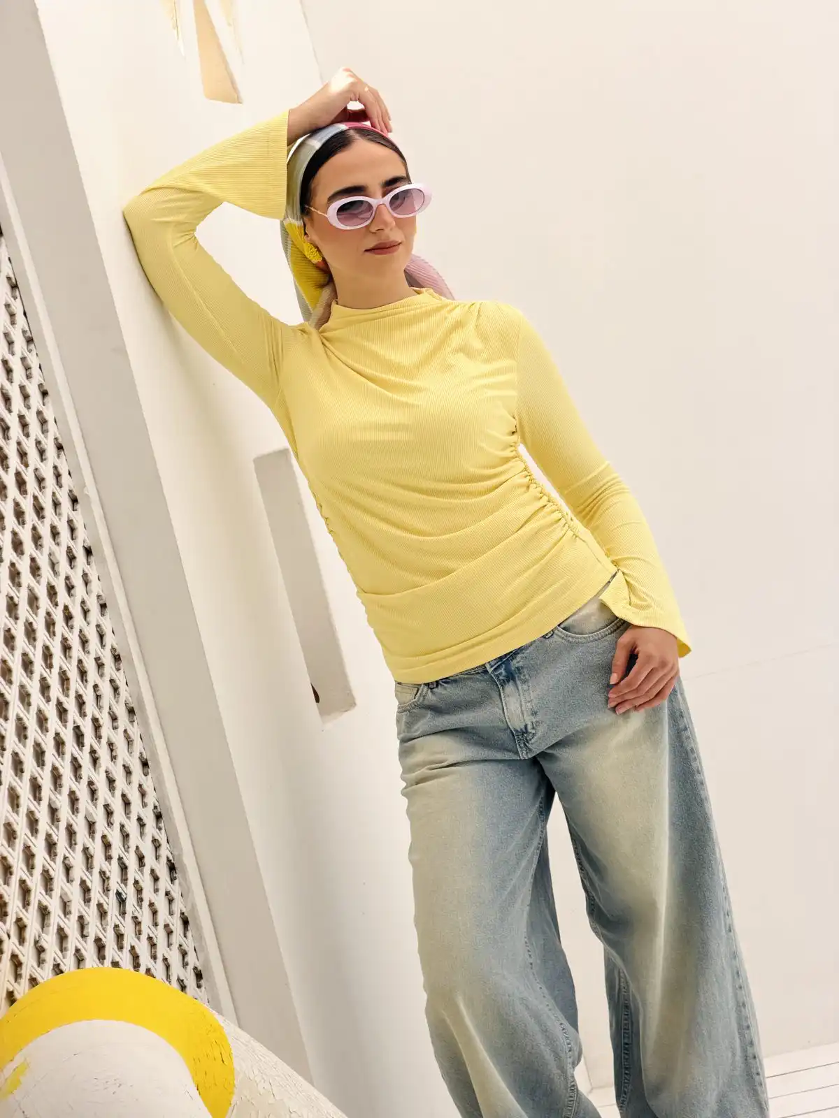 Mila Top -Yellow