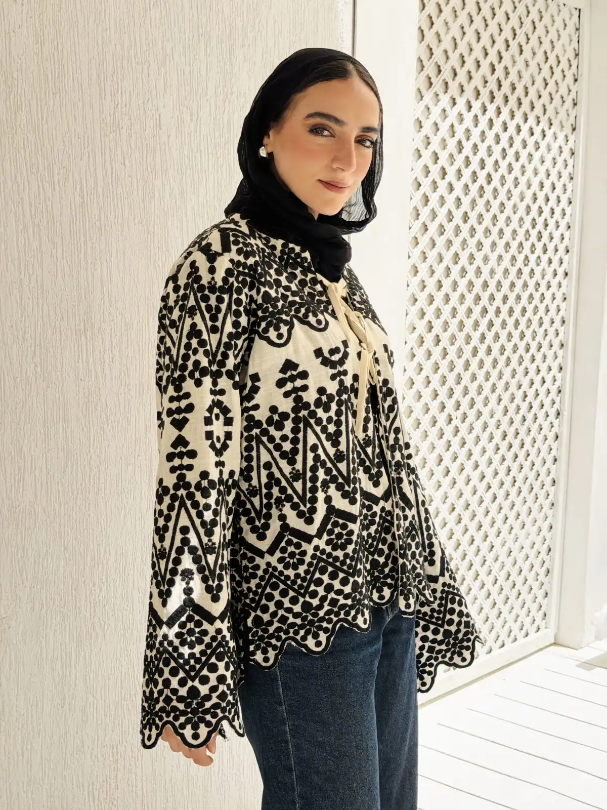 Celina Embroidered blouse