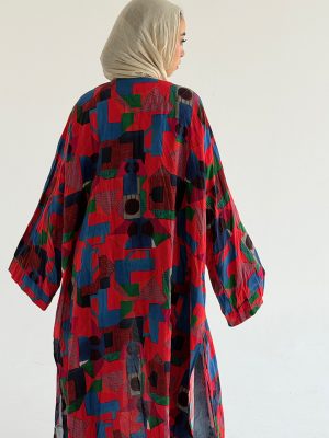 Qamar long Kimono