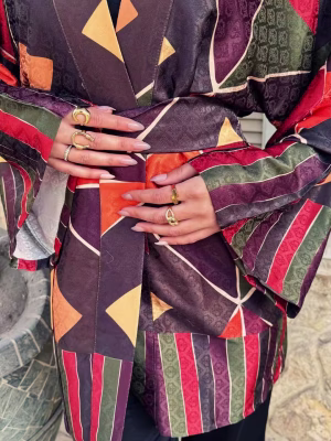 Zeina Short Kimono